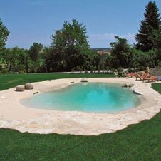 Pool in Strandoptik von Ceramica Modena